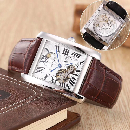 カルティエ時計正面デザイン